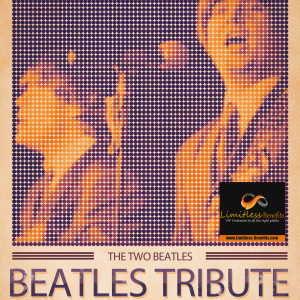 Renowned Beatles Tribute band Two Beatles play Birmingham, a night of great food supported by classic tunes The Two Man Tribute To The Fab Four, as seen on BBC's 'The One Show' in 2008 The Two Beatles Tribute Show is&nbsp;one of&nbsp;the leading Beatles Tributes in the country.The performance covers all the classic hit tunes from the legendary..........John Lennon, Paul McCartney,George Harrison & Ringo Starr.